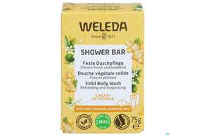 Weleda Feste Duschpflege Ginger +petitgrain 75g, A-Nr.: 5565238 - 01