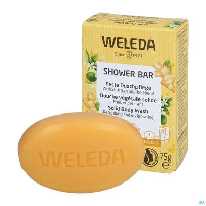 Weleda Feste Duschpflege Ginger +petitgrain 75g, A-Nr.: 5565238 - 06