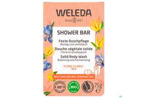 Weleda Feste Duschpflege Ylang Ylang +iris 75g, A-Nr.: 5565244 - 01