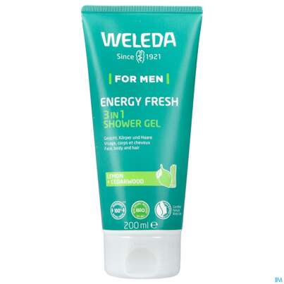 Weleda For Men 3in1 Shower Gel Energy Fresh 200ml, A-Nr.: 5740032 - 02