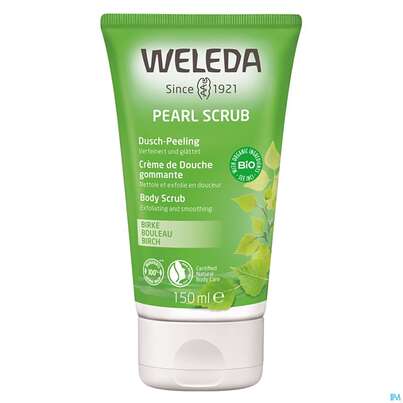 Weleda Pearl Scrub Dusch Peeling Birke 150ml, A-Nr.: 3153425 - 01