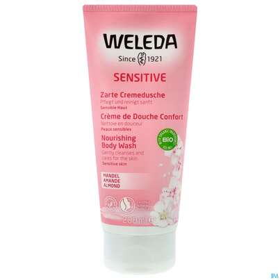 Weleda Sensitive/zarte Cremedusche Mandel 200ml, A-Nr.: 4286341 - 01