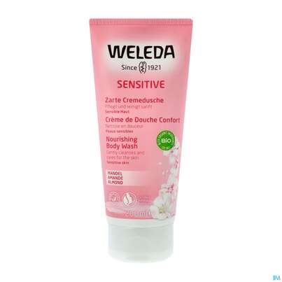 Weleda Sensitive/zarte Cremedusche Mandel 200ml, A-Nr.: 4286341 - 02