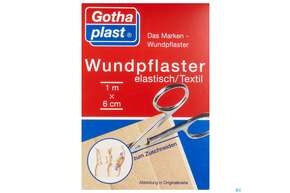 Wundpflaster Elastisch 1mx 6cm 1st, A-Nr.: 2418353 - 01