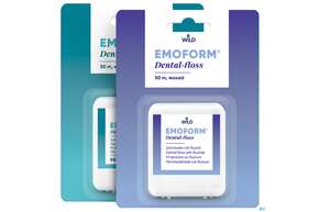 Zahnseide Emoform Dental Floss Waxed Mint 50m, A-Nr.: 4124182 - 01