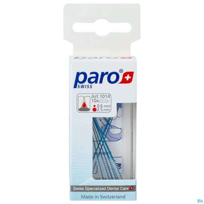 Zahnbuersten Paro Isola Buerste 2,5mm Blau 10st, A-Nr.: 1577150 - 01